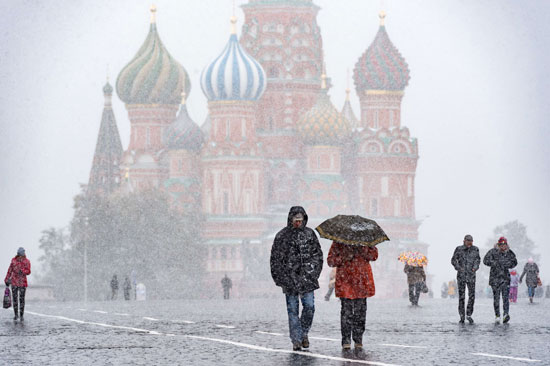 الروس يتحدوا الثلج -اليوم السابع -10 -2015