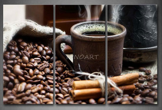 لوحة لحبوب القهوة تمنحك شعورًا بالانتعاش -اليوم السابع -11 -2015