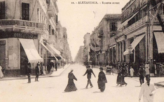 شارع روستى وفرق كبير بين شتاء الإسكندرية قديما والآن -اليوم السابع -11 -2015