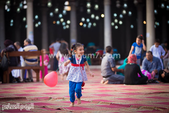 فرحة الطفل المصرى فى صلاة العيد -اليوم السابع -11 -2015