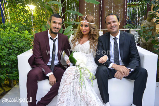 العروسان وعادل يوسف -اليوم السابع -11 -2015