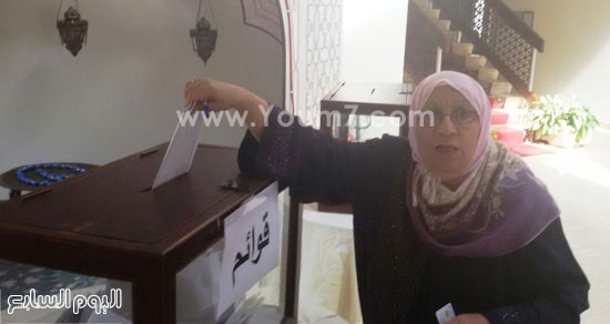  المصريون يدلون بأصواتهم -اليوم السابع -11 -2015