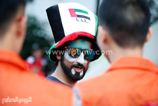 جماهير الأهلى الإماراتى تؤازر فريقها للفوز بلقب دورى أبطال آسيا -اليوم السابع -11 -2015