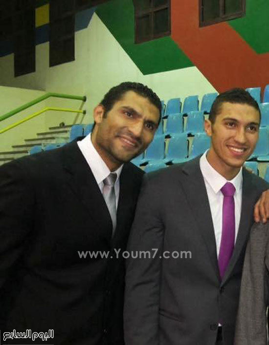 رمضان ومحمد ردويش لاعبا الجودو  -اليوم السابع -11 -2015