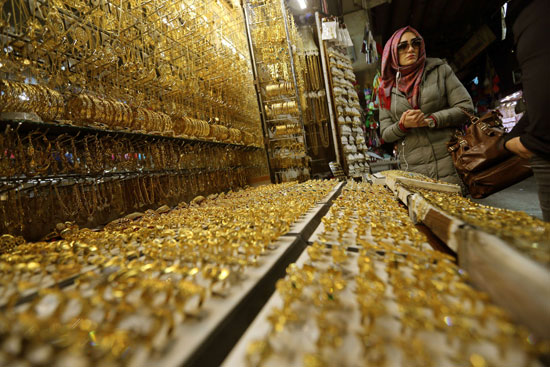 الذهب فى سوق الحميدية -اليوم السابع -11 -2015
