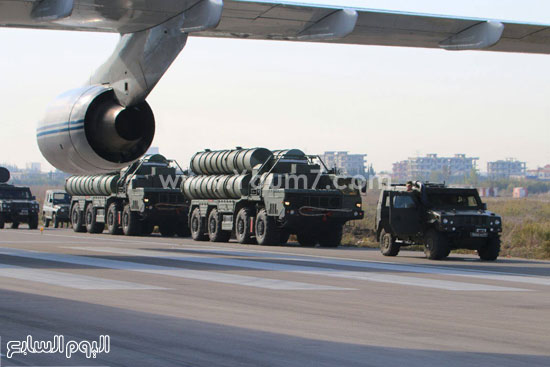  صواريخ الدفاع الجوى الروسية -اليوم السابع -11 -2015