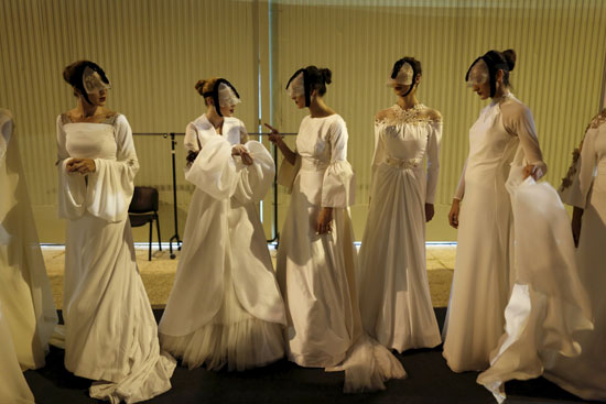 مجموعة من فساتين الزفاف التى صممتها ماريا كريستينا -اليوم السابع -11 -2015