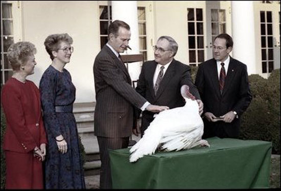 	الرئيس جورج دابليو بوش فى البيت الأبيض عام 1991 -اليوم السابع -11 -2015