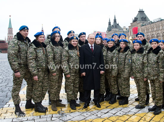 بوتين فى احتفالات يوم الوحدة الوطنية -اليوم السابع -11 -2015