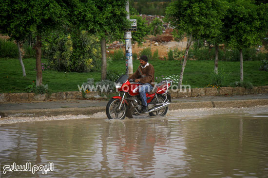 غرق شوارع منطقة حدائق الأهرام -اليوم السابع -11 -2015