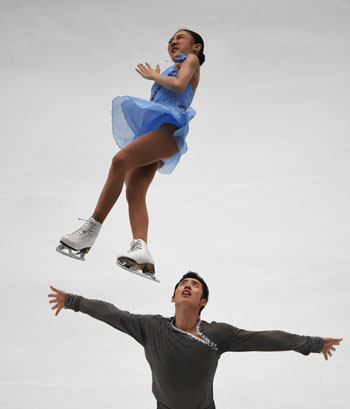الفريق الصينى للرقص على الجليد -اليوم السابع -11 -2015