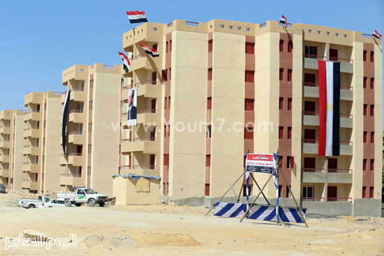 الوحدات السكنية لمشروع تحيا مصر -اليوم السابع -11 -2015