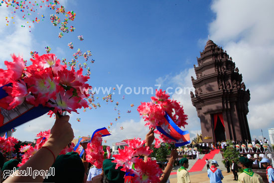 كمبوديا فى يوم الاستقلال -اليوم السابع -11 -2015