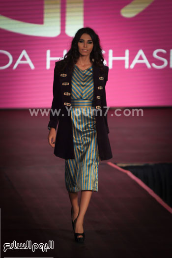 فستان للمصممة غادة حشاش -اليوم السابع -11 -2015
