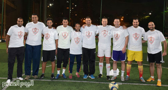 بسيونى يشارك قدامى طلائع الجيش فى مباراة تأبين ثعلب الزمالك -اليوم السابع -1 -2016 بسيونى يشارك قدامى طلائع الجيش فى مباراة تأبين ثعلب الزمالك -اليوم السابع -1 -2016