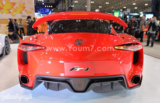 شركة Toyota Gazoo تكشف عن نموذج سيارتها للسباقات Toyota FT-1 -اليوم السابع -1 -2016