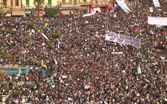 الاحتجاجات الشعبية على مبارك  -اليوم السابع -1 -2016