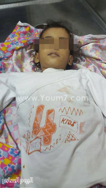 جثة الطفلة المتوفية بمستشفى المحلة بالغربية (3)