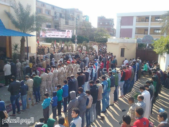 وصول جثمان شهيد الدقهلية (3)