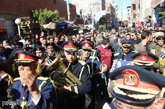 وصول جثمان شهيد الدقهلية (9)