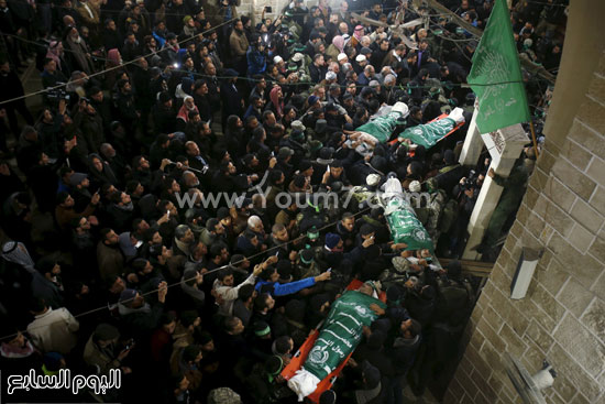 جثامين 7 قتلى من حماس فى غزة (7)