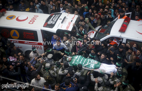 جثامين 7 قتلى من حماس فى غزة (9)
