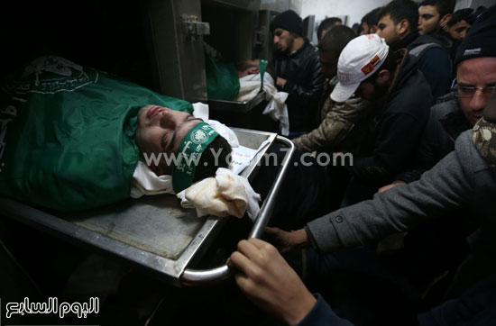 جثامين 7 قتلى من حماس فى غزة (14)