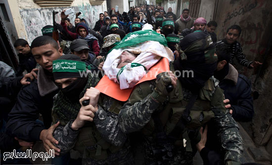 جثامين 7 قتلى من حماس فى غزة (20)