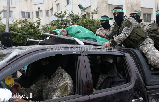 جثامين 7 قتلى من حماس فى غزة (28)