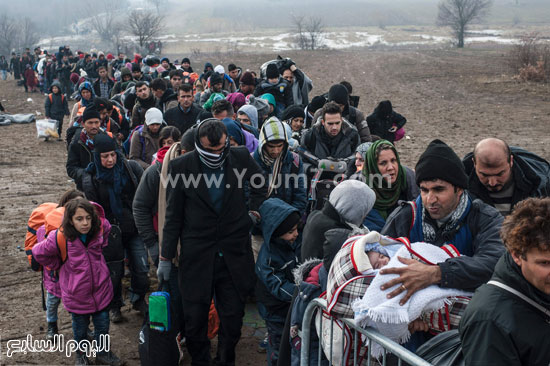 مهاجرين-(30)اللاجئين السوريين ، اوروبا ، الاتحاد الاوروبى ، ازمه اللاجئين ، اخبار العالم ، منظمة الهجرة الدولية 