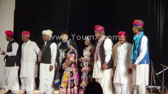 فرقة كالبيليا الهندية تقدم عروضها على مسرح  قصر  ثقافة الإسماعيلية (2)