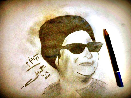 إحدى رسومات القارئ أحمد على (5)