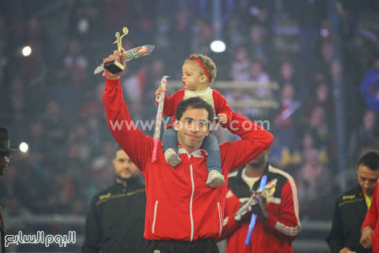 مصر وتونس كرة يد - كاس افريقا - احتفالات (2)