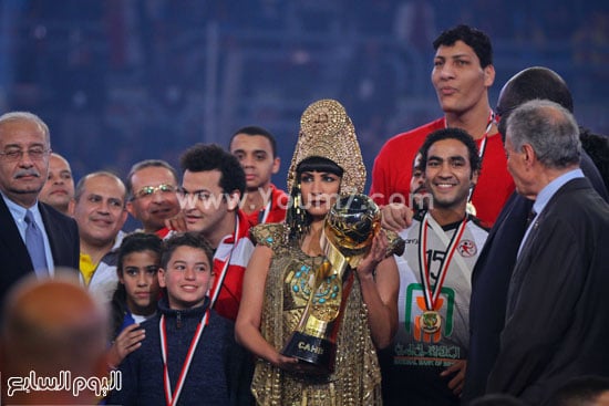 مصر وتونس كرة يد - كاس افريقا - احتفالات (9)