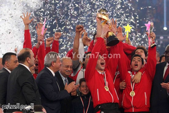 مصر وتونس كرة يد - كاس افريقا - احتفالات (15)