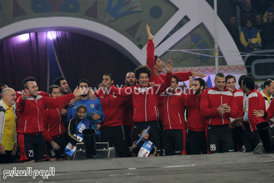 مصر وتونس كرة يد - كاس افريقا - احتفالات (16)