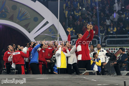 مصر وتونس كرة يد - كاس افريقا - احتفالات (17)