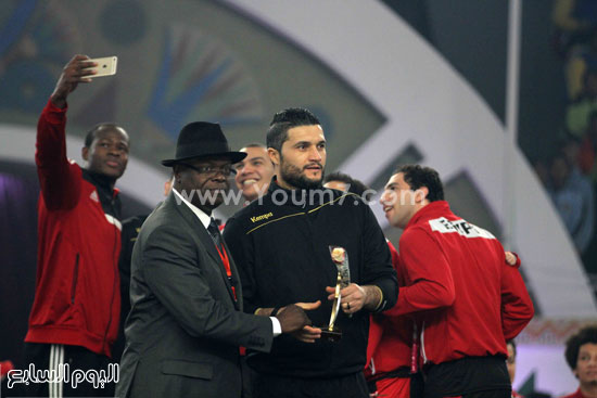 مصر وتونس كرة يد - كاس افريقا - احتفالات (20)