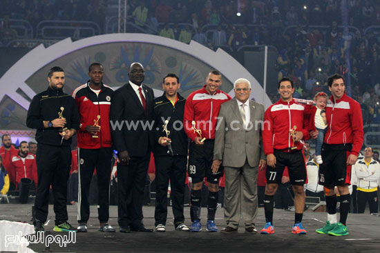 مصر وتونس كرة يد - كاس افريقا - احتفالات (22)