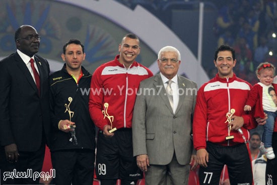 مصر وتونس كرة يد - كاس افريقا - احتفالات (23)