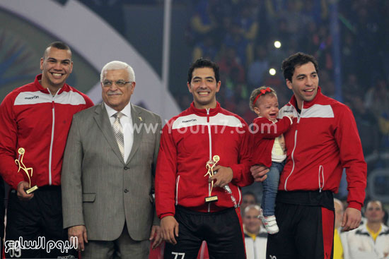 مصر وتونس كرة يد - كاس افريقا - احتفالات (24)