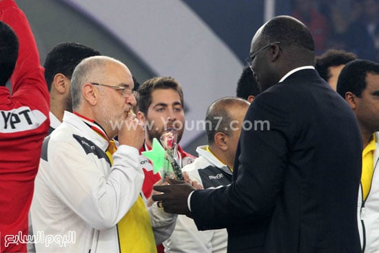 مصر وتونس كرة يد - كاس افريقا - احتفالات (29)