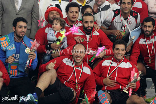 مصر وتونس كرة يد - كاس افريقا - احتفالات (31)