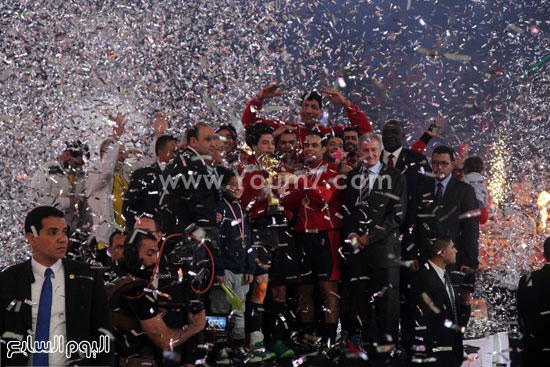 مصر وتونس كرة يد - كاس افريقا - احتفالات (38)