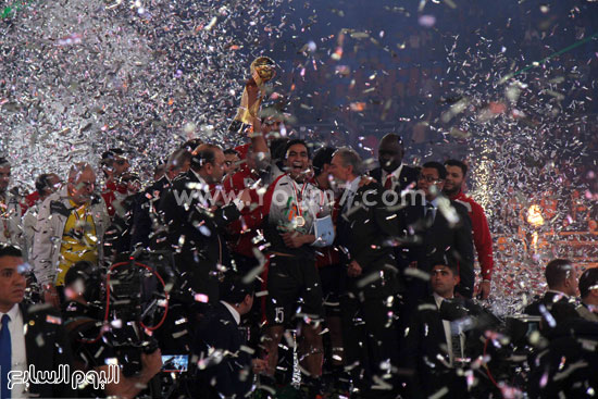 مصر وتونس كرة يد - كاس افريقا - احتفالات (40)