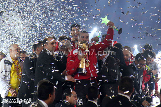 مصر وتونس كرة يد - كاس افريقا - احتفالات (42)