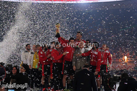 مصر وتونس كرة يد - كاس افريقا - احتفالات (44)