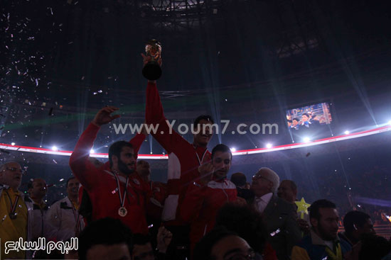 مصر وتونس كرة يد - كاس افريقا - احتفالات (47)