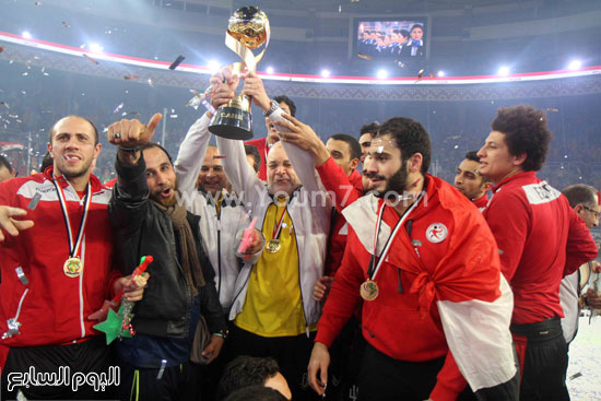 مصر وتونس كرة يد - كاس افريقا - احتفالات (48)