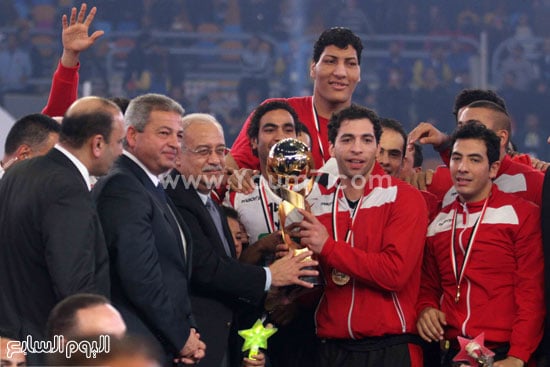 مصر وتونس كرة يد - كاس افريقا - احتفالات (51)